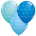11 Inch Small Polka Dots Male Latex Balloons 6pk