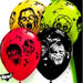 11" Zombie Assorted Latex Balloons 25pk