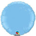 18" Pale Blue Round Foil Balloon