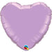 18" Pearl Lavender Heart Foil Balloon