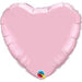 18" Pearl Pink Heart Foil Balloon