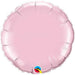 18" Pearl Pink Round Foil Balloon