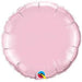 18" Pearl Pink Round Foil Balloon