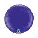 18" Quartz Purple Round Foil Balloon