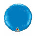 18" Sapphire Blue Round Foil Balloon
