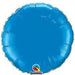 18" Sapphire Blue Round Foil Balloon