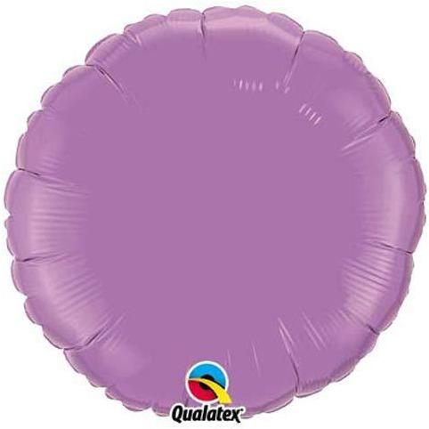 18" Spring Lilac Round Foil Balloon