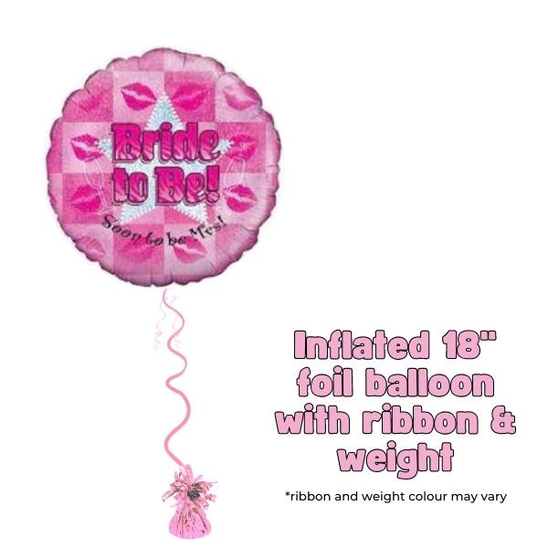 18" Bride To Be Foil Balloon