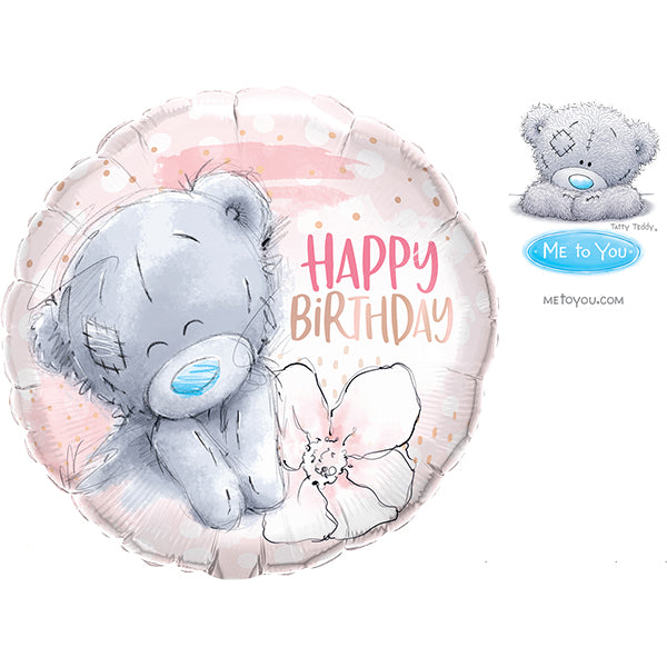 18" Tatty Teddy Birthday Flower Foil Balloon
