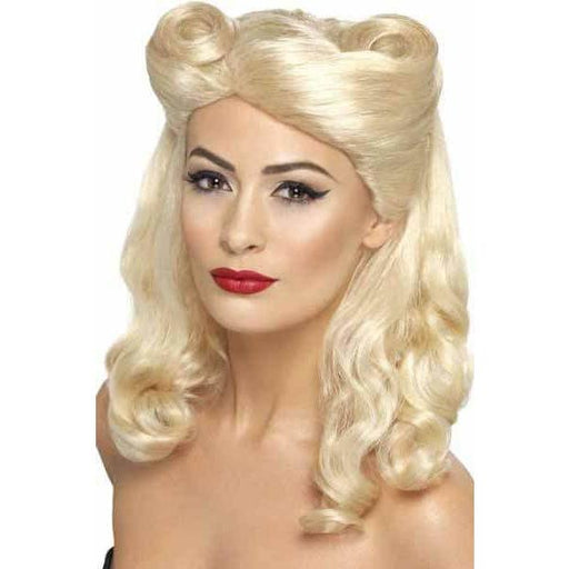 1940s Blonde Pin Up Wig