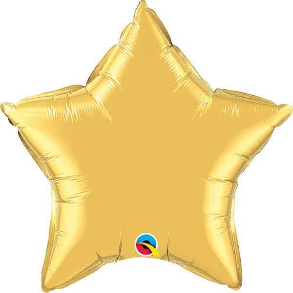 20" Gold Star Foil Balloon