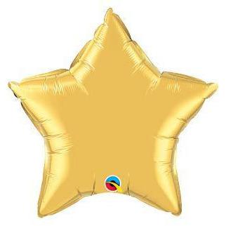 20" Gold Star Foil Balloon
