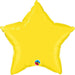 20" Yellow Star Foil Balloon
