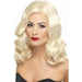 20s Blonde Luscious Wig With Waves