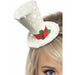 White Christmas Top Hat