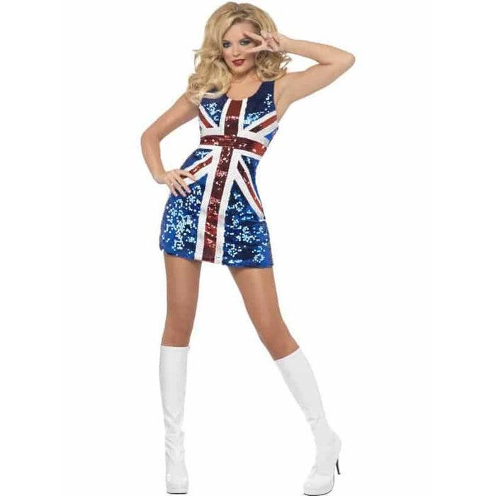 Fever All that Glitters Rule Britannia Costume