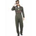 Top Gun Deluxe Male Jumpsuit Costume