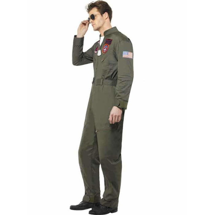Top Gun Deluxe Male Jumpsuit Costume
