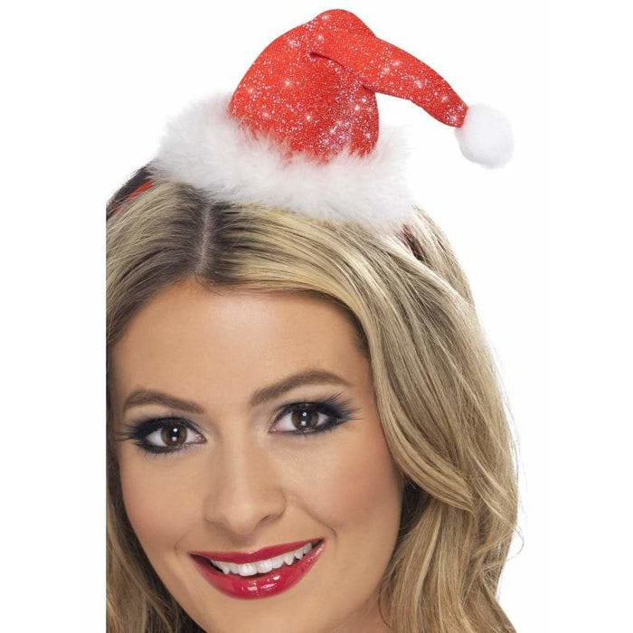 Mini Sparkle Santa Hat