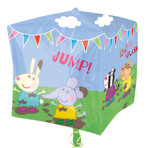 Peppa Pig And Friends Cubez Foil Balloon