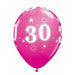 30 Wild Berry Sparkles Latex Balloons 25ct