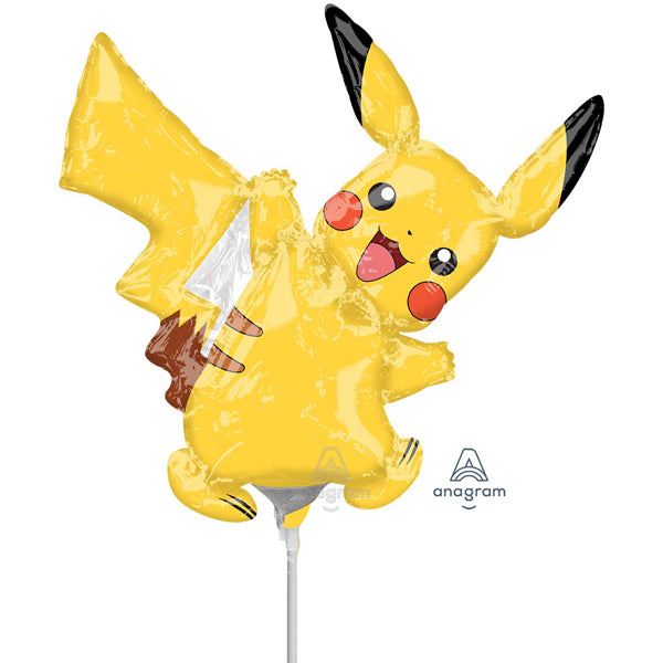 14" Pikachu Mini Shape Air Fill Balloon