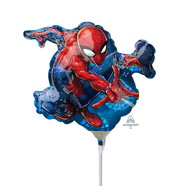 9" Spiderman Mini Shape Foil Balloon