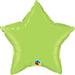 36" Lime Green Star Foil Balloon