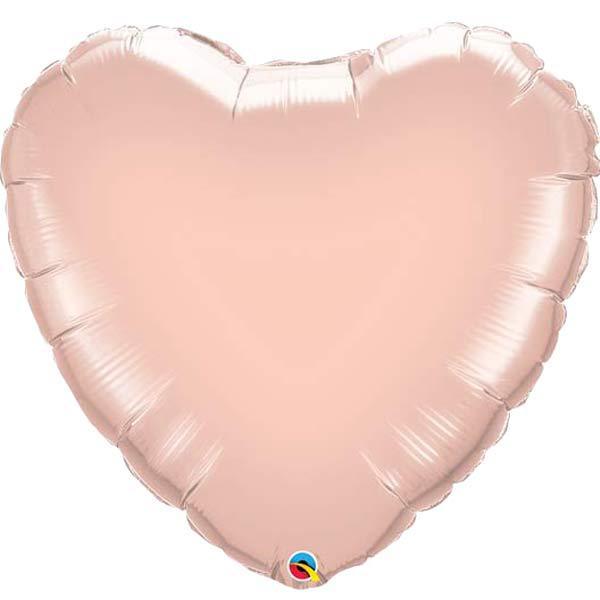 36" Rose Gold Heart Foil Balloon