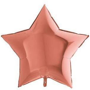 36" Rose Gold Star Foil Balloon