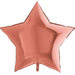 36" Rose Gold Star Foil Balloon