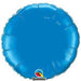 36" Sapphire Blue Round Foil Balloon