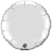 36" Silver Round Foil Balloon