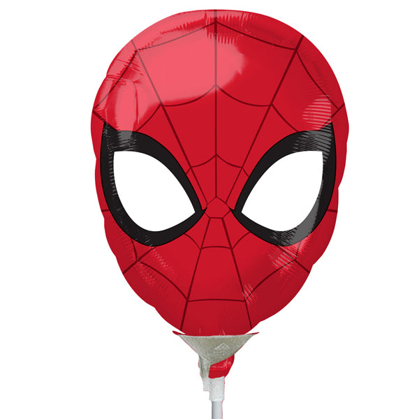 9" Spiderman Head Mini Shape Balloon