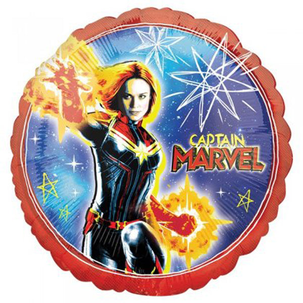 18" Captain Marvel Foil Balloon