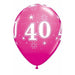 40 Wild Berry Sparkles Latex Balloons 25ct