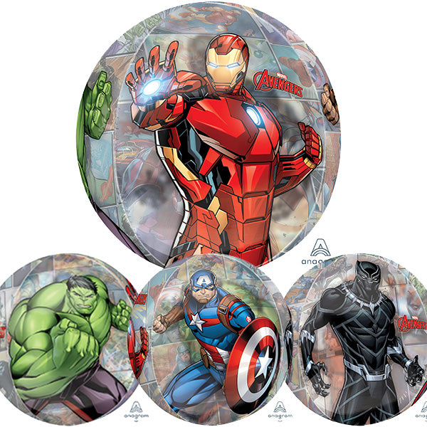 15" Avengers Powers Unite Orbz Balloon