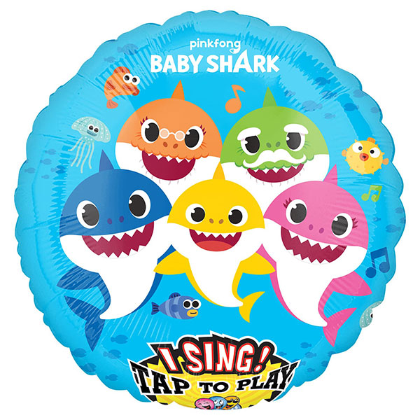 Baby Shark Sing A Tune Foil Balloon