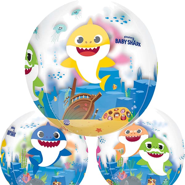 Baby Shark Orbz Foil Balloon