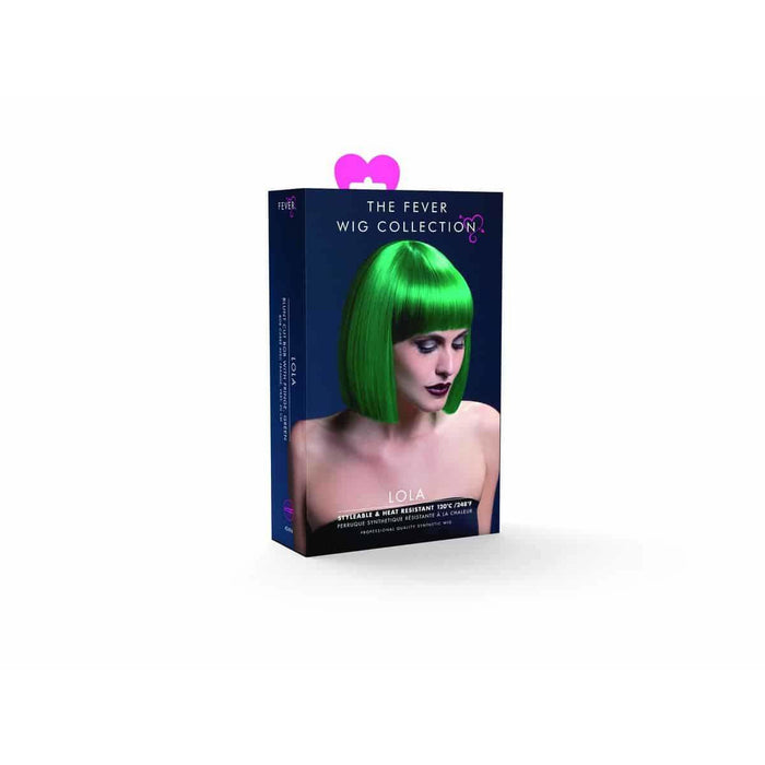 Fever Green Lola Wig