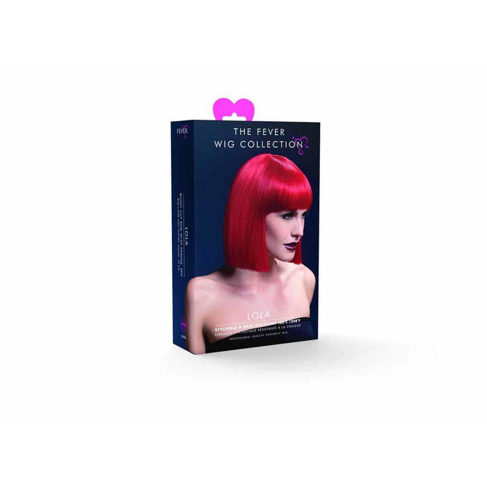 Fever Red Lola Wig