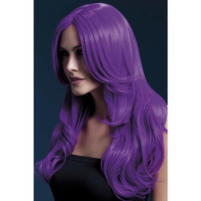 Fever Neon Purple Khloe Wig