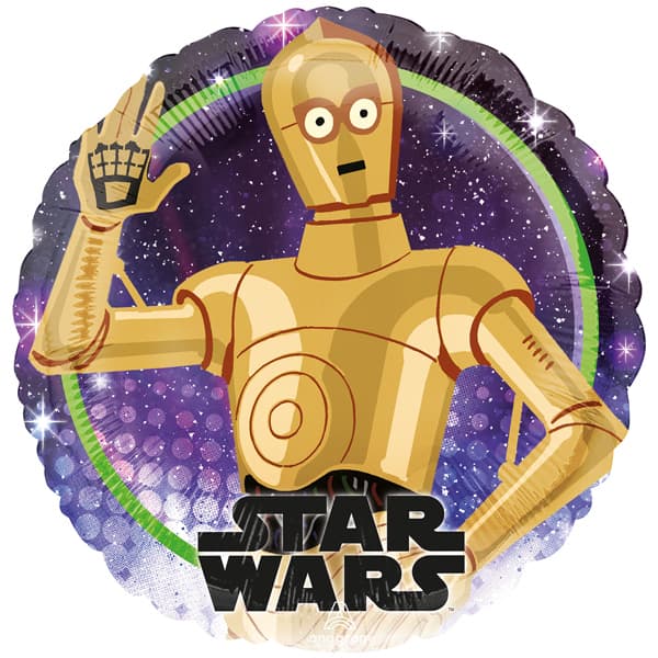 18" Star Wars C-3PO Foil Balloon