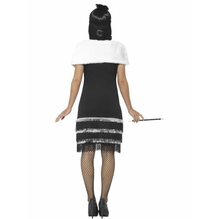 Fringed Black Flapper Costume