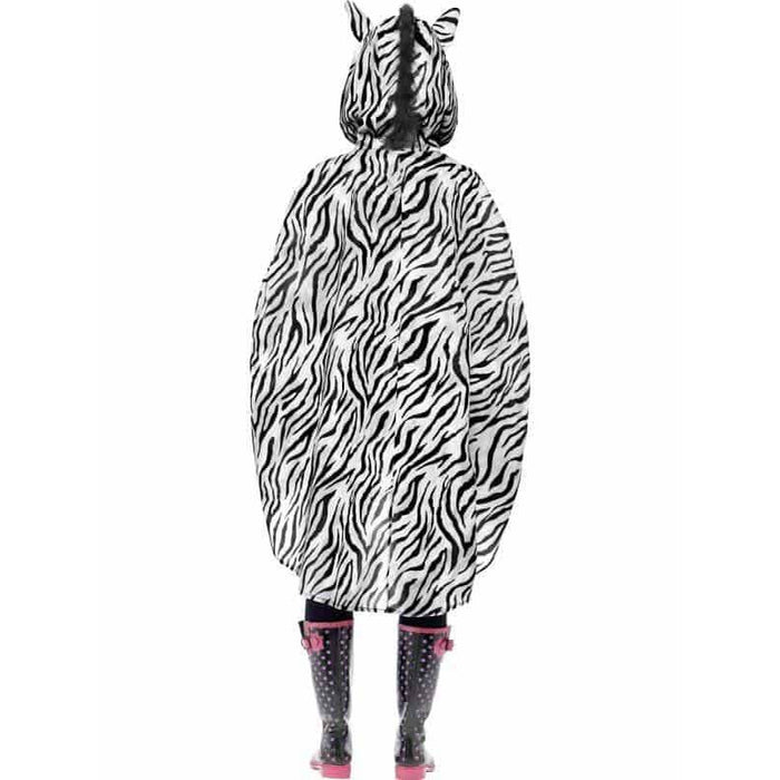 Zebra Party Poncho