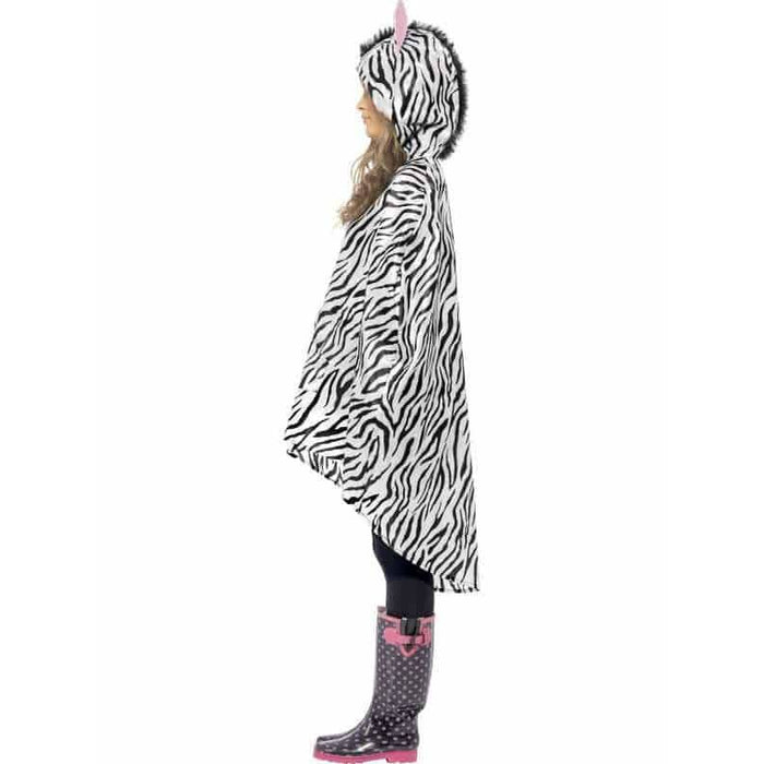 Zebra Party Poncho