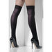 Mock Lace Opaque Hold Ups