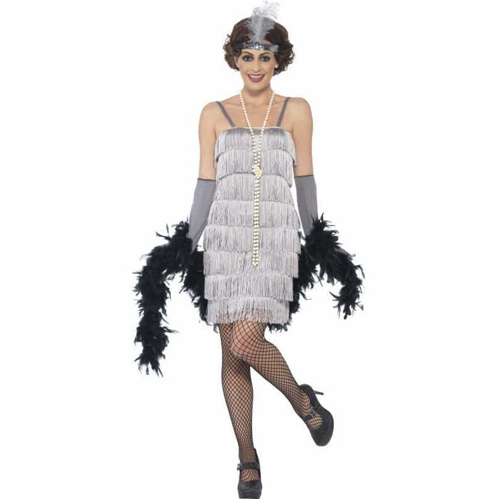 Silver Flapper Costume