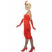 Red Fringed Flapper Costume
