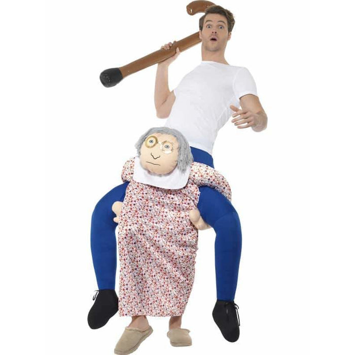 Piggyback Grandma Costume